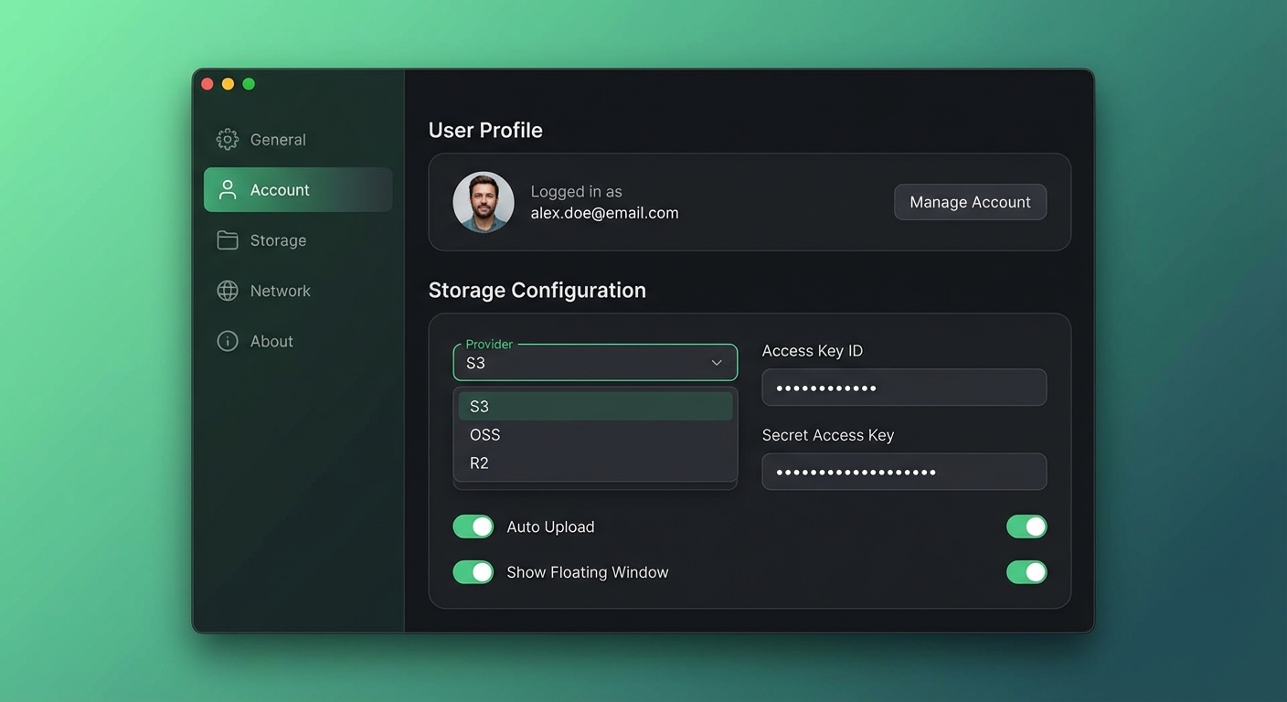 Advanced Image to Link Settings